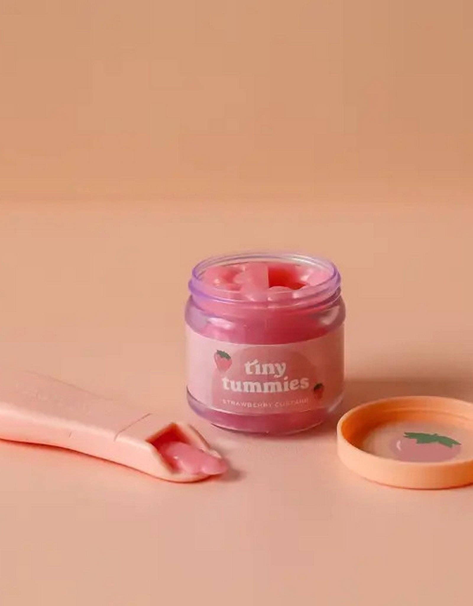 Tiny Tummies - Strawberry jelly Jar for Doll - Tiny Harlow