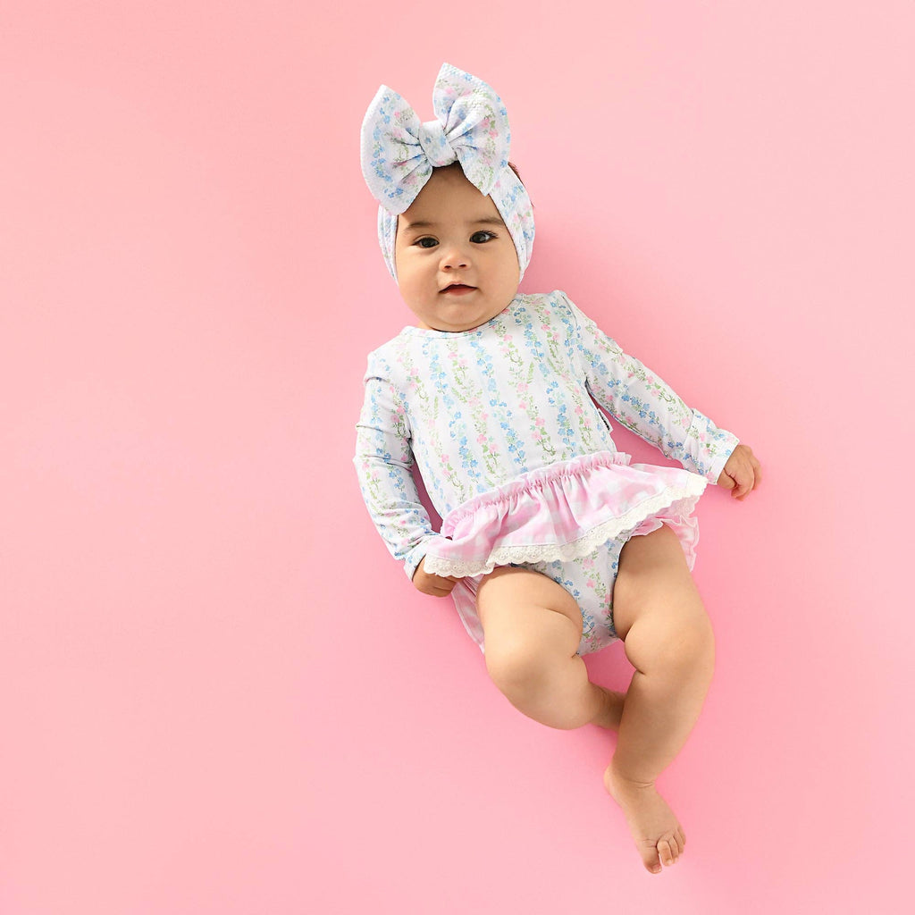 Girls' Floral Rash Guard 2-Piece Swim Set — UPF 50+