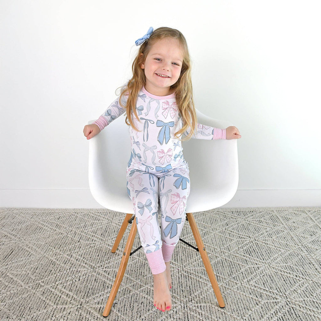 Bamboo Bow 2-Piece Lounge Set — Toddler & Kids