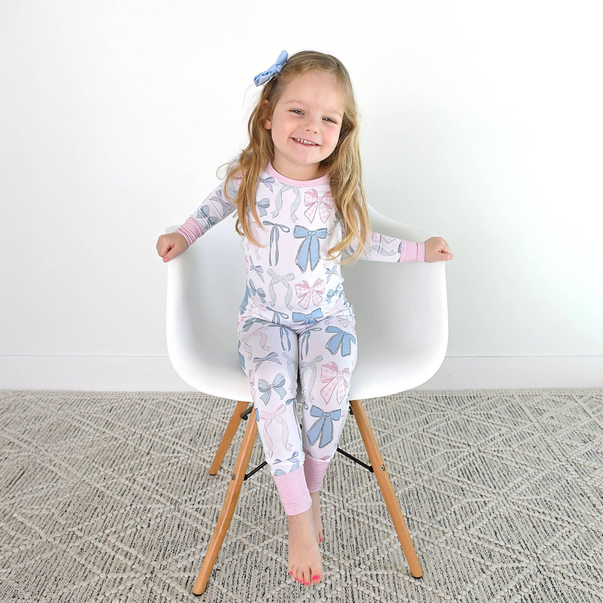 Bamboo Bow 2-Piece Lounge Set — Toddler & Kids