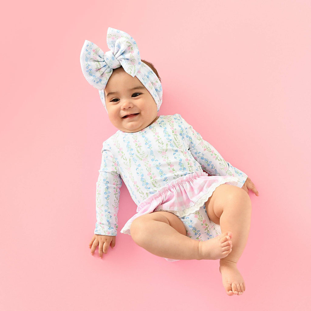 Girls' Floral Rash Guard 2-Piece Swim Set — UPF 50+
