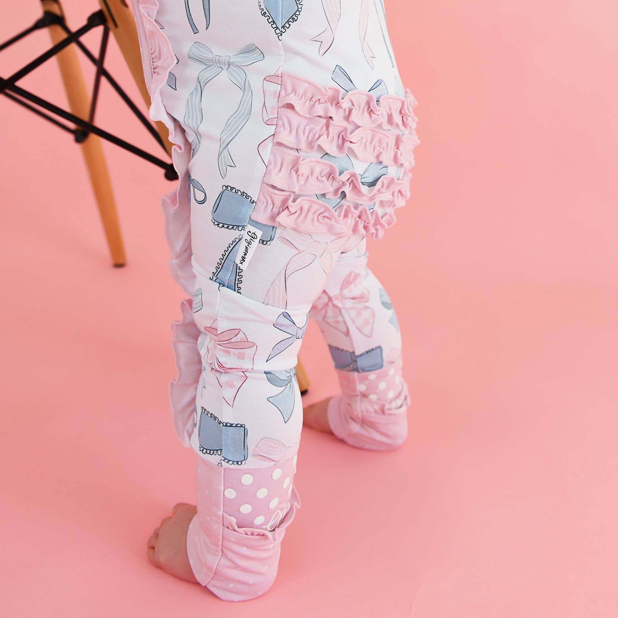 Bamboo Ruffle Zip Sleeper — Baby & Toddler Outfit