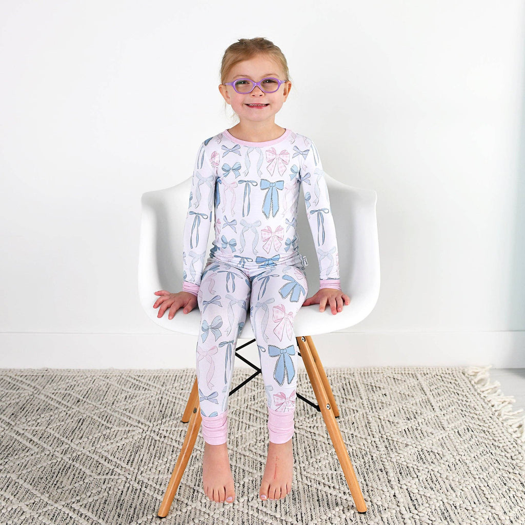 Bamboo Bow 2-Piece Lounge Set — Toddler & Kids