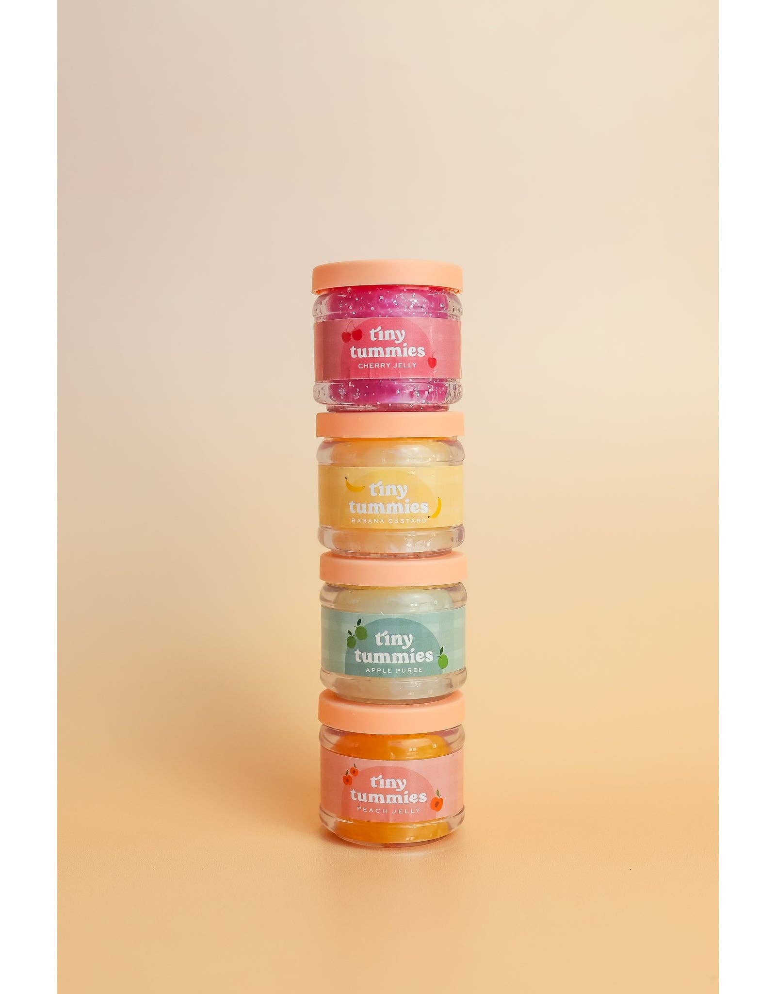 Tiny Tummies - Banana Jelly Jar for Doll - Tiny Harlow