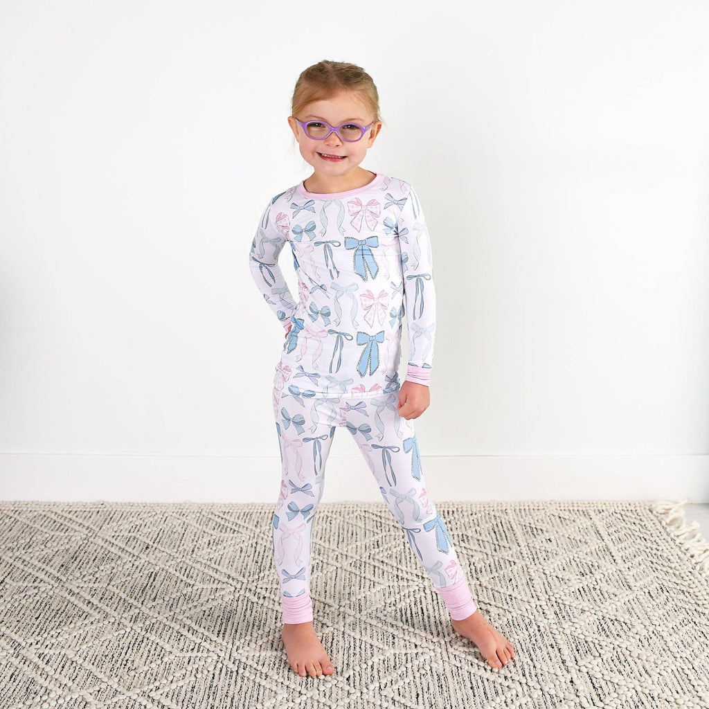 Bamboo Bow 2-Piece Lounge Set — Toddler & Kids