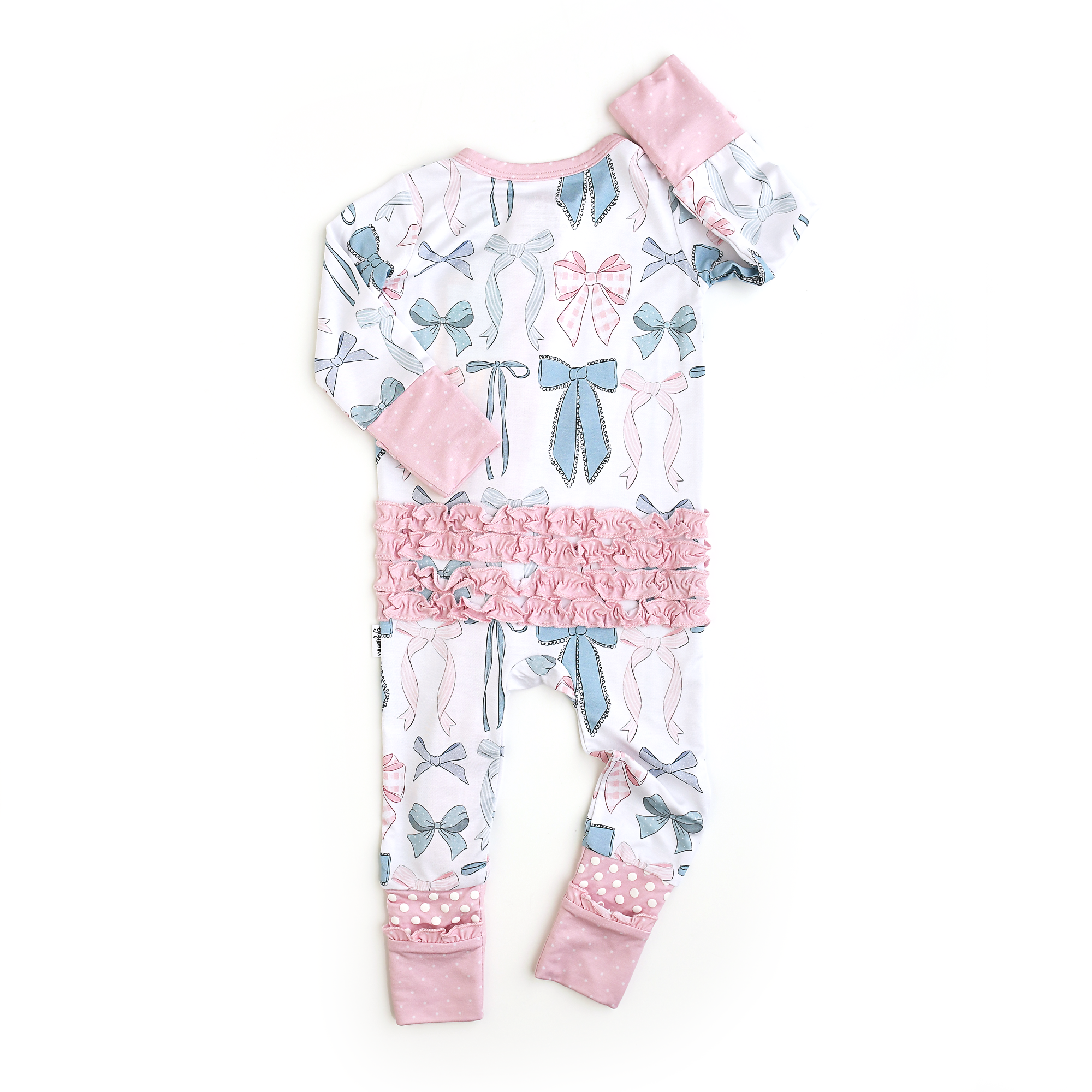 Bamboo Ruffle Zip Sleeper — Baby & Toddler Outfit