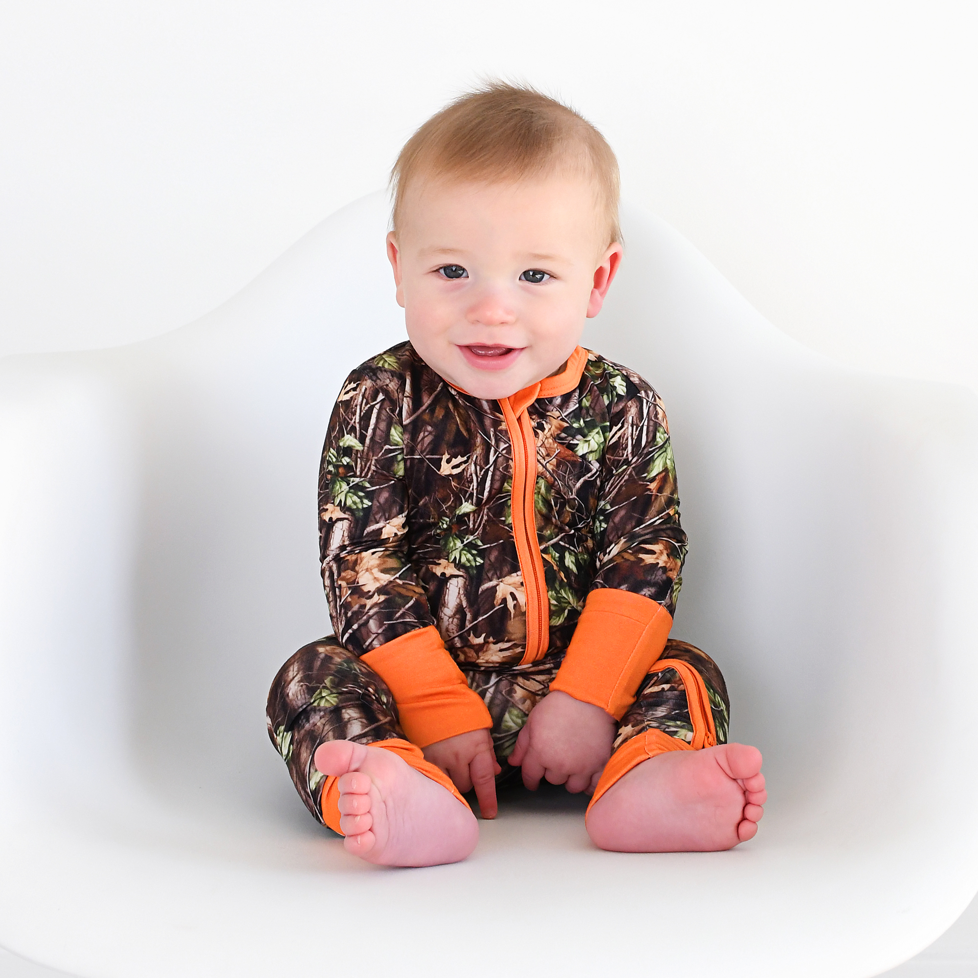 Bamboo Camo Zip Sleeper — Baby & Toddler Outfit