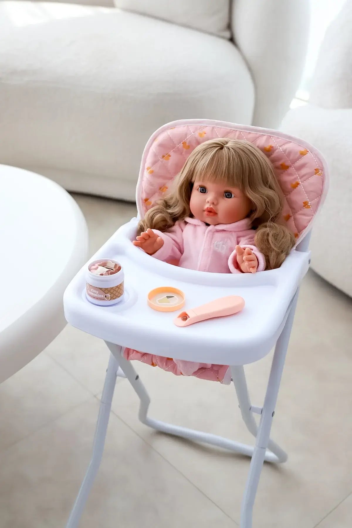 Tiny Tummies Napolitan Icecream jar and spoon set - Tiny Har