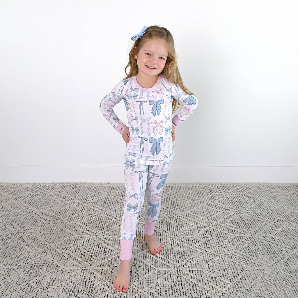 Bamboo Bow 2-Piece Lounge Set — Toddler & Kids