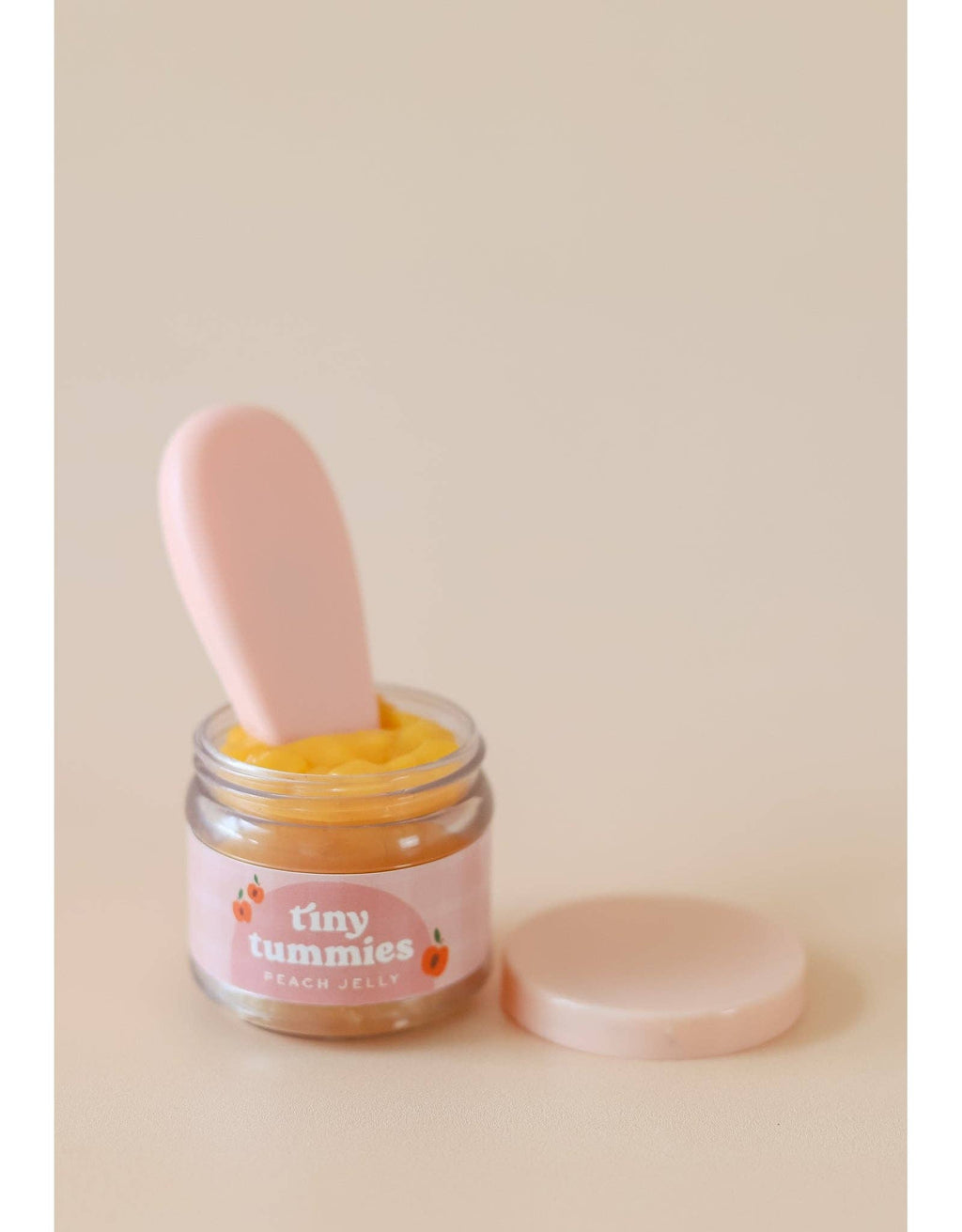 Tiny Tummies - Peach jelly Jar for Doll - Tiny Harlow