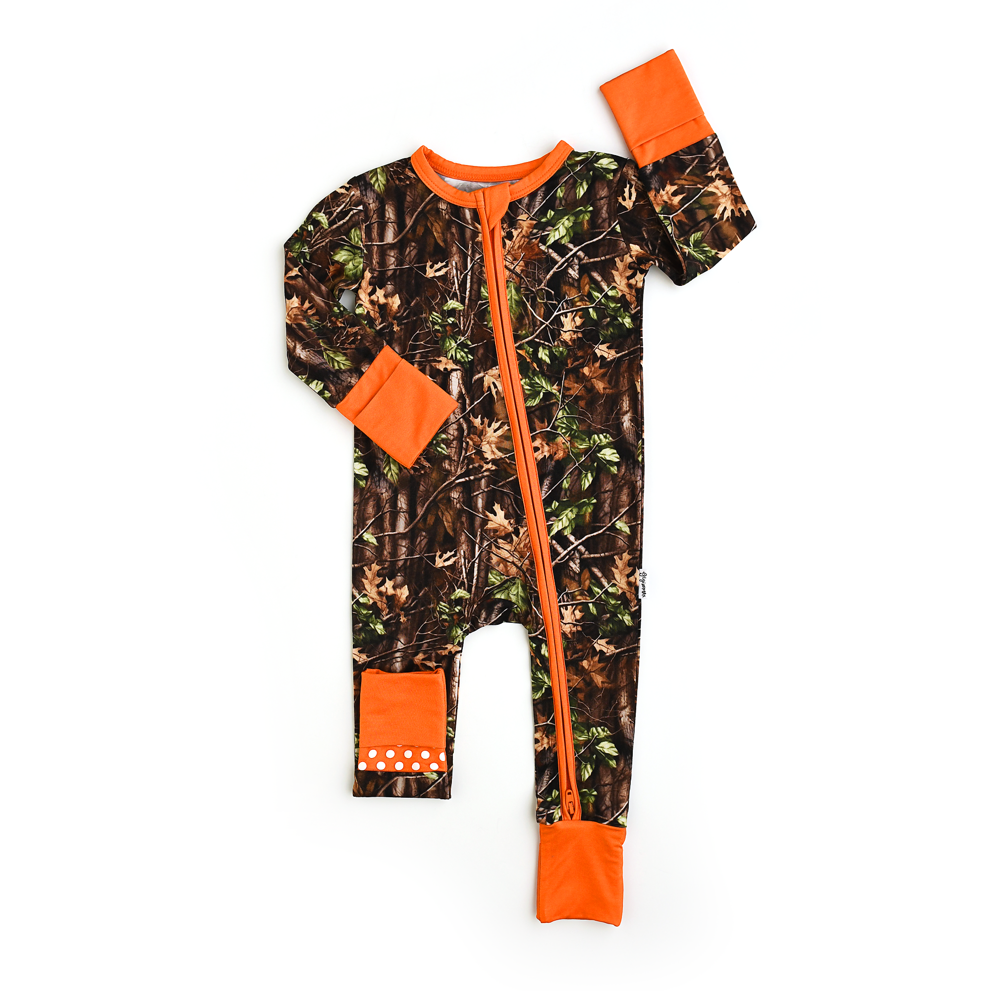 Bamboo Camo Zip Sleeper — Baby & Toddler Outfit