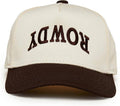Kids & Baby 2-Tone Snapback Hat | Brown & Beige | Infant to Youth