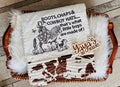 Heirloom Blanket - "Boots, Chaps & Cowboy Hats" | 36x45