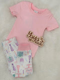 Birthday Pajamas | Boy & Girl | Blank or Custom Embroidered