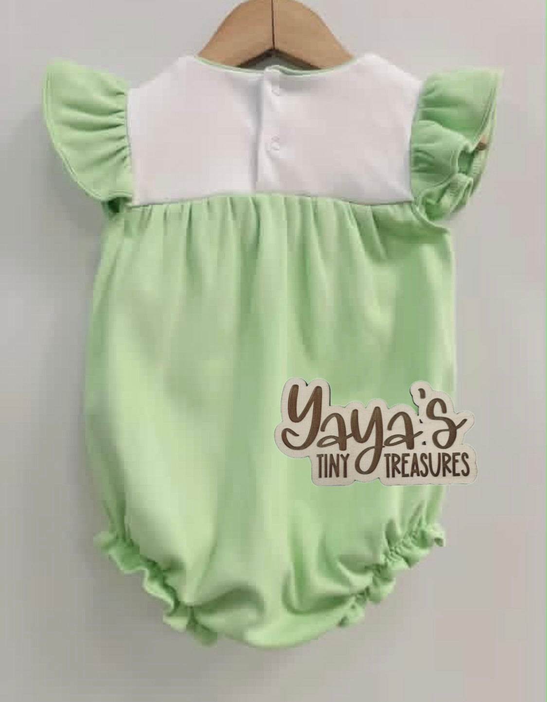 The Millie Bubble | Embroidery-Ready Baby Bubble Romper | Boutique Baby Girl