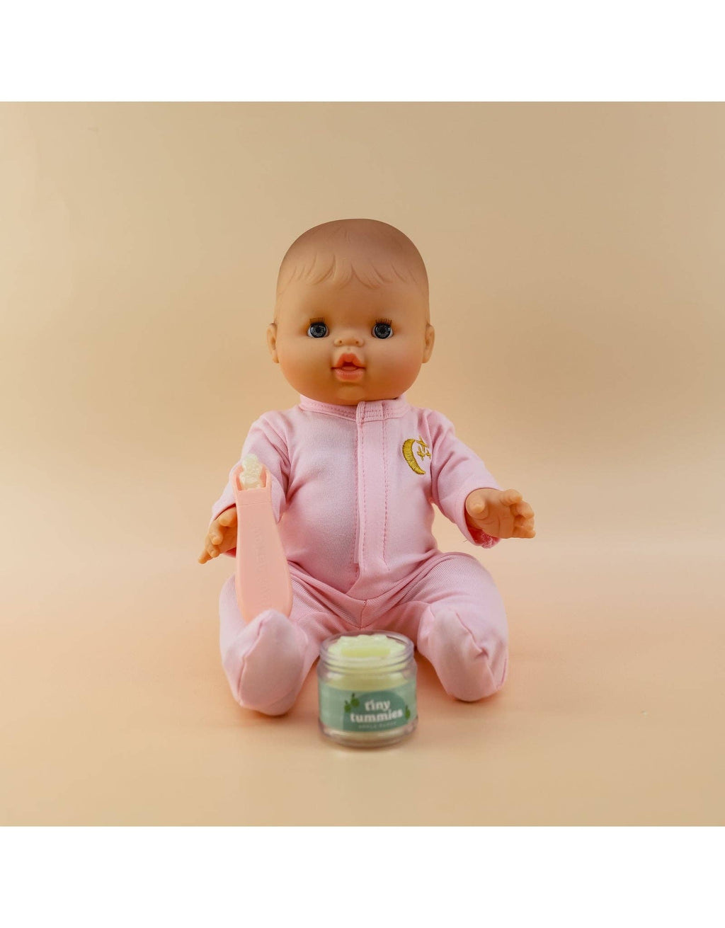 Tiny Tummies - Apple Jelly Jar for Doll - Tiny Harlow