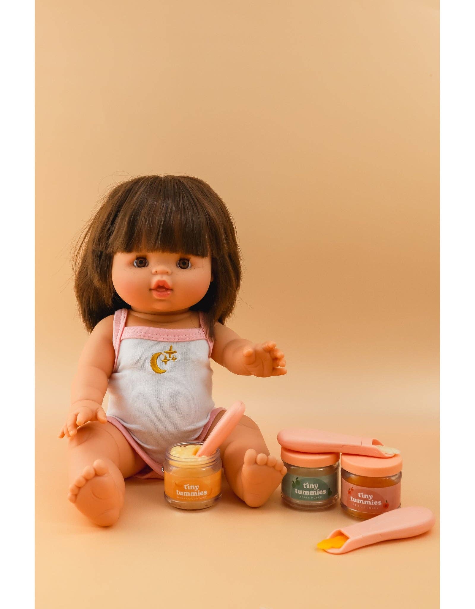 Tiny Tummies - Banana Jelly Jar for Doll - Tiny Harlow