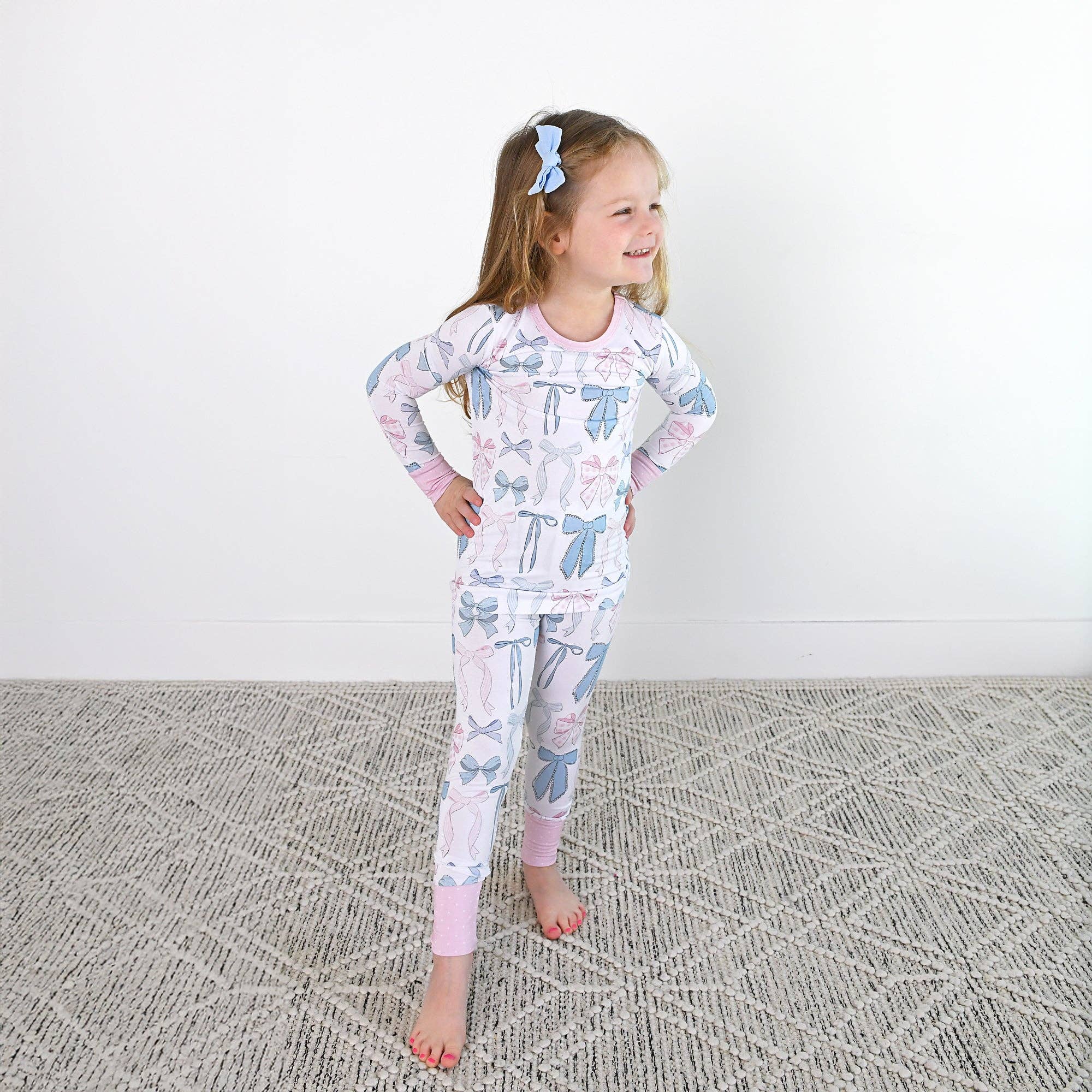 Bamboo Bow 2-Piece Lounge Set — Toddler & Kids