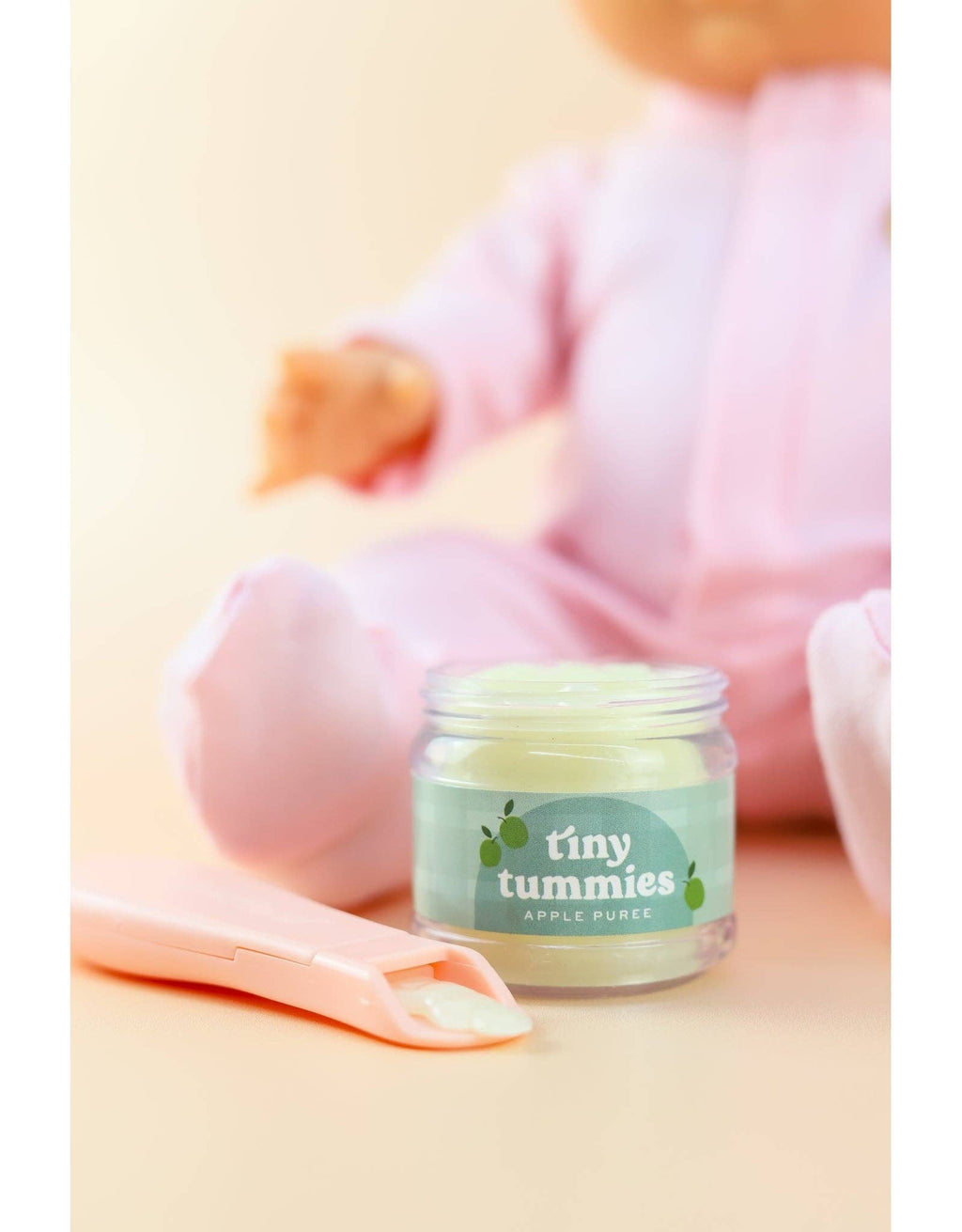 Tiny Tummies - Banana Jelly Jar for Doll - Tiny Harlow