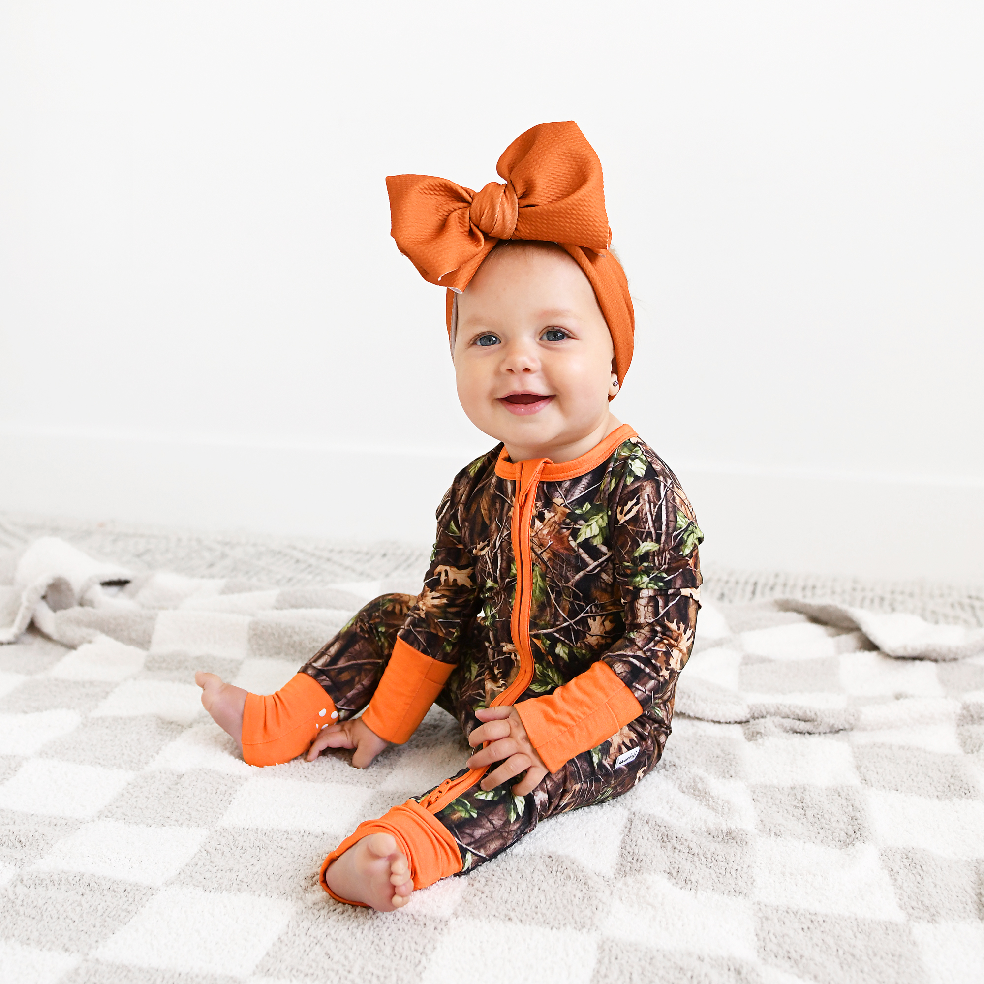 Bamboo Camo Zip Sleeper — Baby & Toddler Outfit