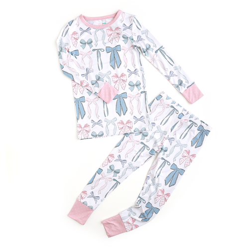 Bamboo Bow 2-Piece Lounge Set — Toddler & Kids