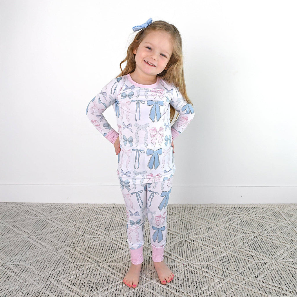 Bamboo Bow 2-Piece Lounge Set — Toddler & Kids