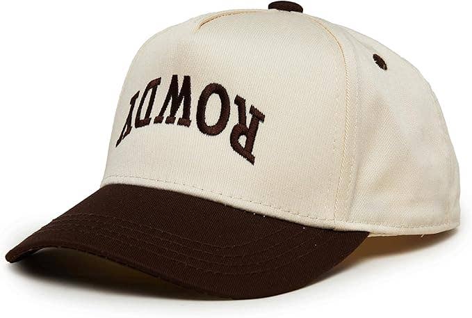 Kids & Baby 2-Tone Snapback Hat | Brown & Beige | Infant to Youth